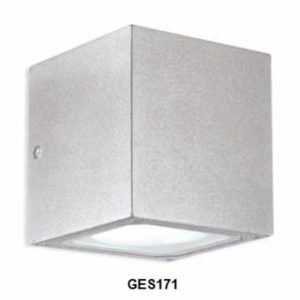 Gea Luce outdoor grey wall lamp, lamps shop Progetto Luce