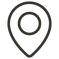 icona pin mappa, negozio lampadari Progetto Luce