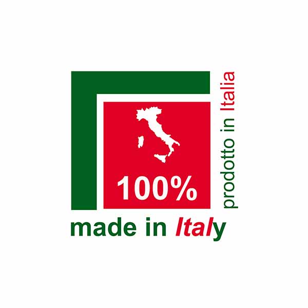 bollino Made in Italy, negozio lampadari Progetto Luce