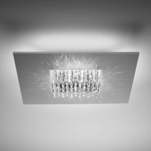 ceiling lamp quinta crystals, lamps shop Progetto Luce