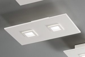 lampada polygon 1048 bianca, negozio lampadari Progetto Luce